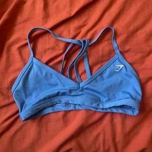 Gymshark Minimal Sports Bra - Coastal Blue